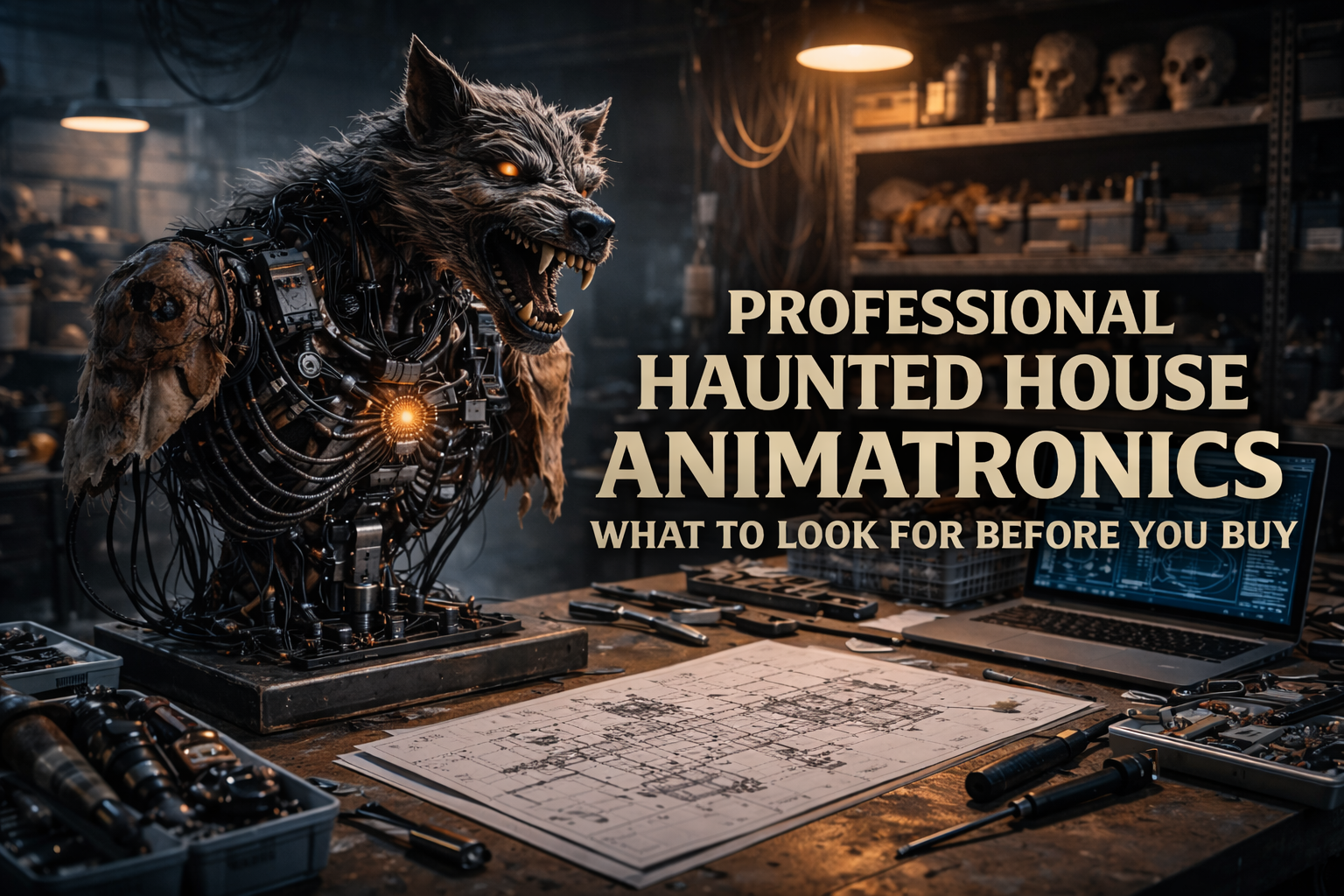 Choose Professional Haunted House Animatronics