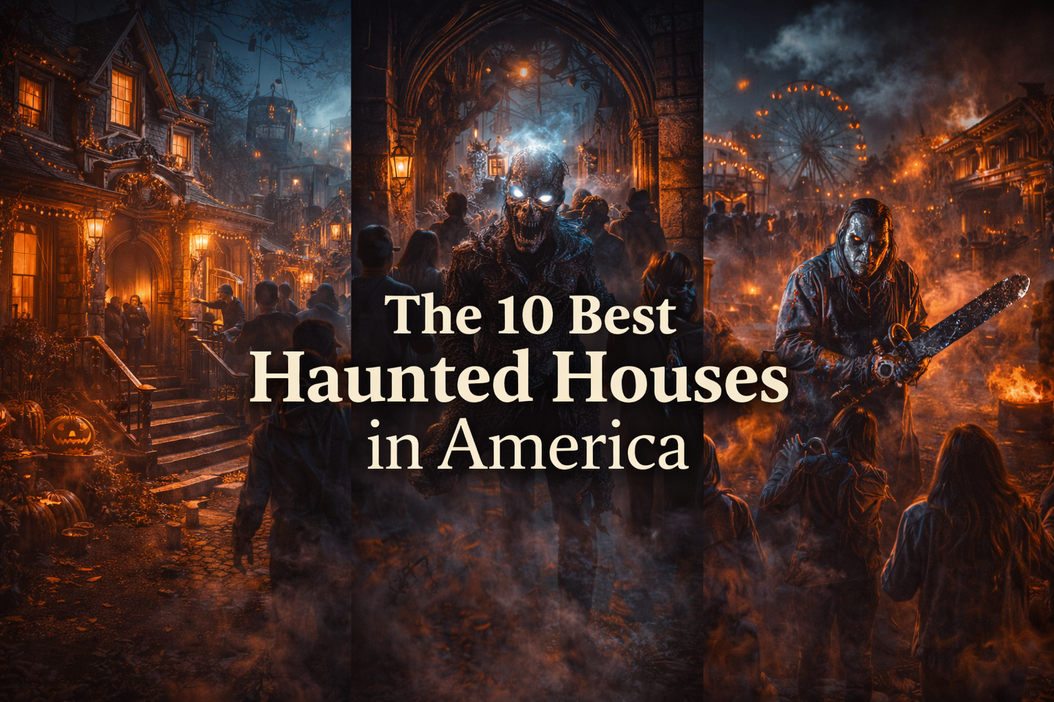 Best Haunted Houses in America – Immersive Haunted Attractions