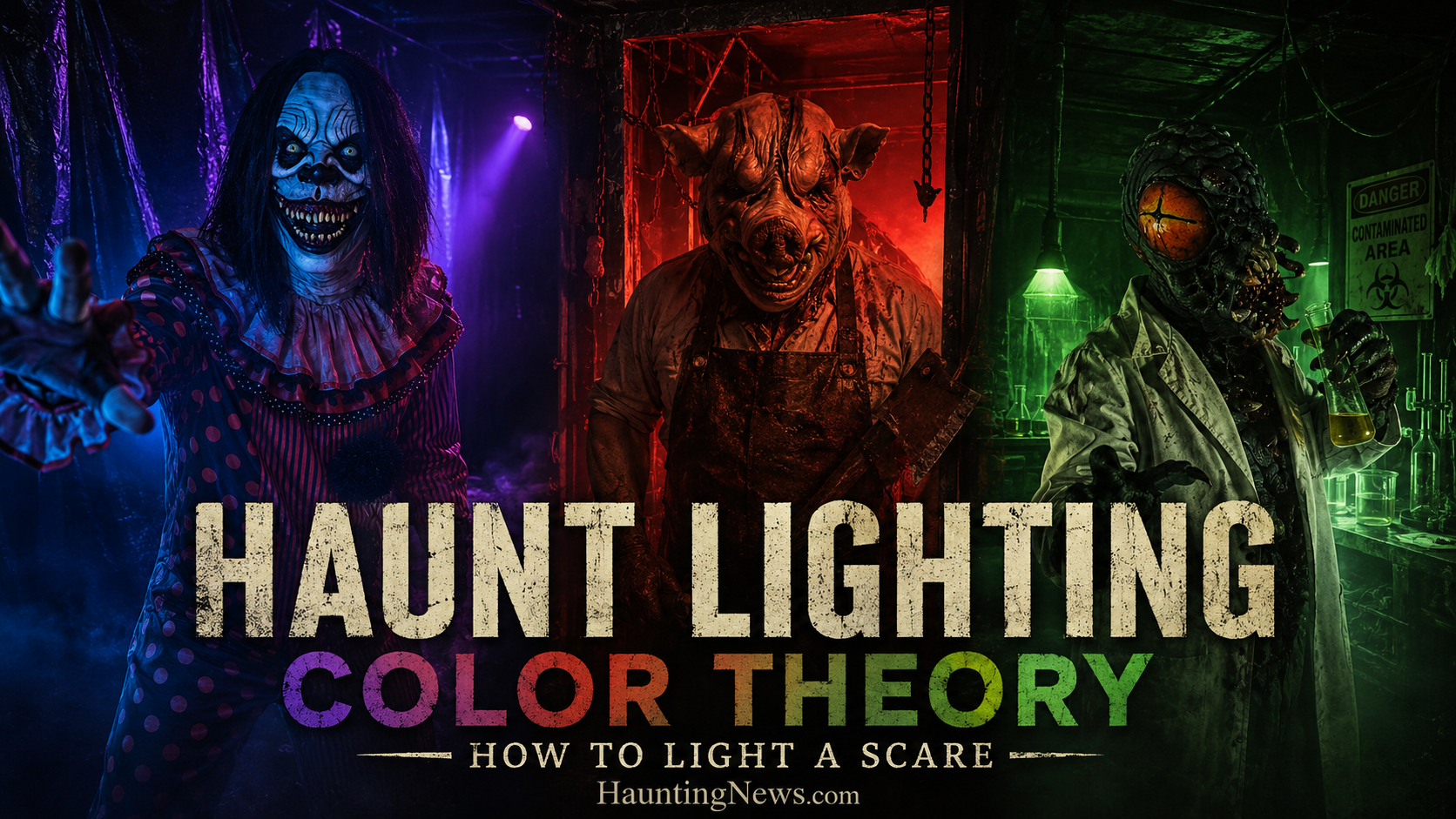 Haunt lighting color theory tutorial